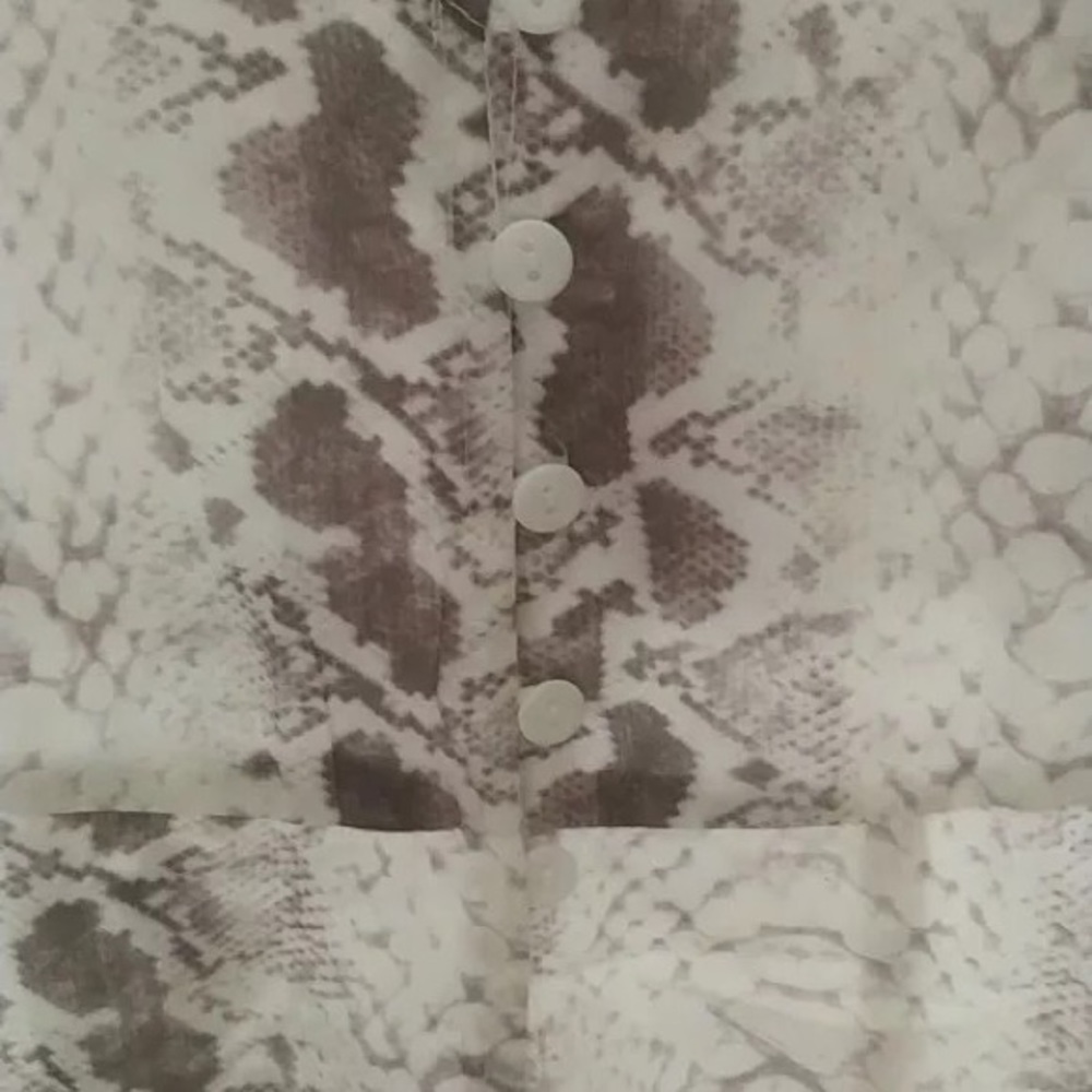 Snakeskin Midi Dress - Picture 5 of 13